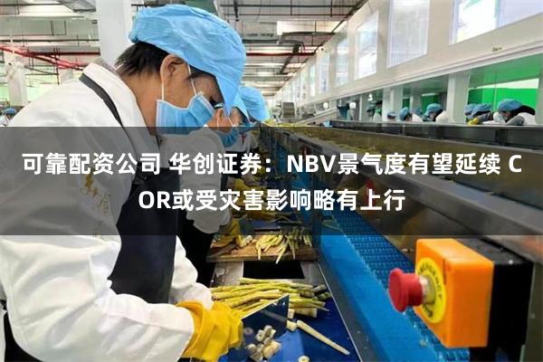 可靠配资公司 华创证券：NBV景气度有望延续 COR或受灾害影响略有上行